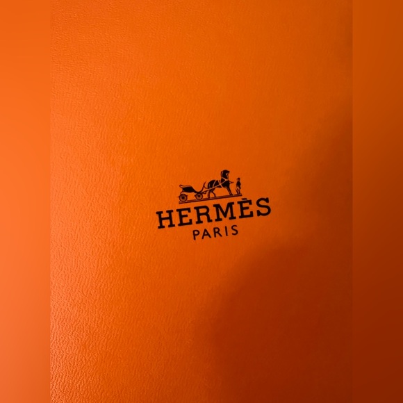 Hermes Qu Importe Le Flacon Yellow Silk Scarf with Box - Picture 8 of 13